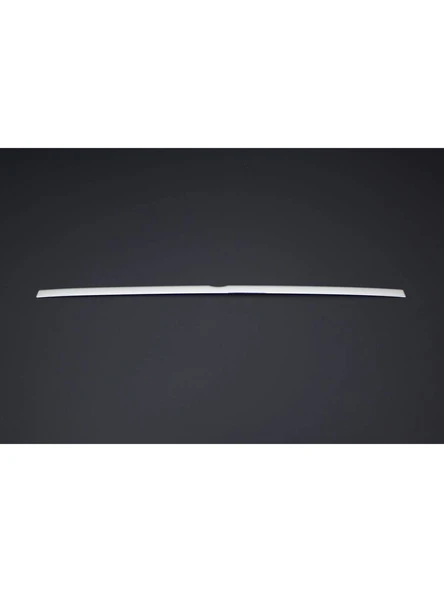 Fiat Egea Cross 2020-2024 Krom Plaka Bagaj Üstü  Çıtası Paslanmaz Çelik - Resim 2