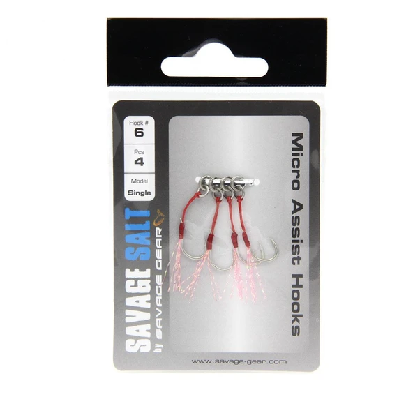 Savage Gear Micro Assist Hooks Olta İğnesi - 4