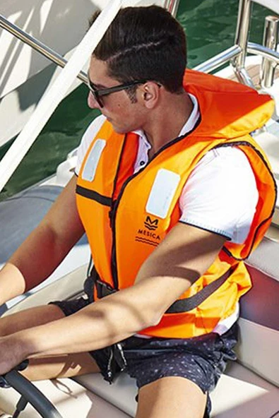 Mesica GDR-002 100 Newton Fermuarlı Can Yeleği - 3