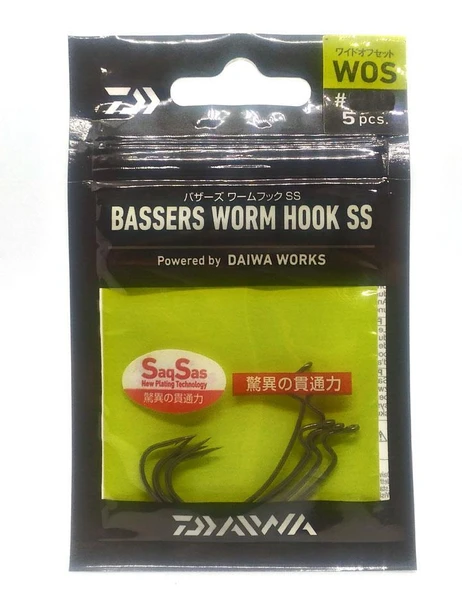 Daiwa Basser's Worm Hook Wos Olta İğnesi