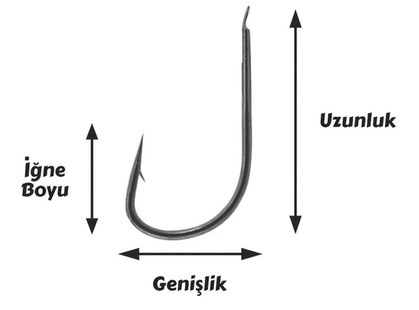 BKK Muse Worm Hook Olta İğnesi - 6