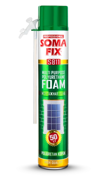 SOMAFİX POLİÜRETAN KÖPÜK PİPETLİ 750ML