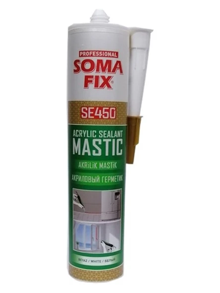 SOMAFİX SE450 AKRİLİK MASTİK BEYAZ 280 ML