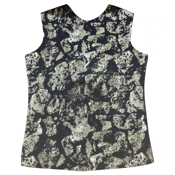 Apnea İç Yelek Yeşil Kamuflaj-V1 3MM  Yeşil Kamuflaj XL - 3