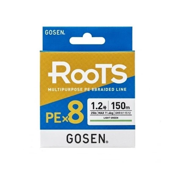 Gosen X8 Roots PE 8 Örgü Spin İp Misina 150mt - 4