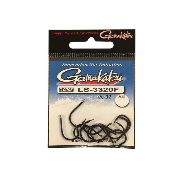 Gamakatsu LS-3320F Black Nikel Olta İğnesi - 2