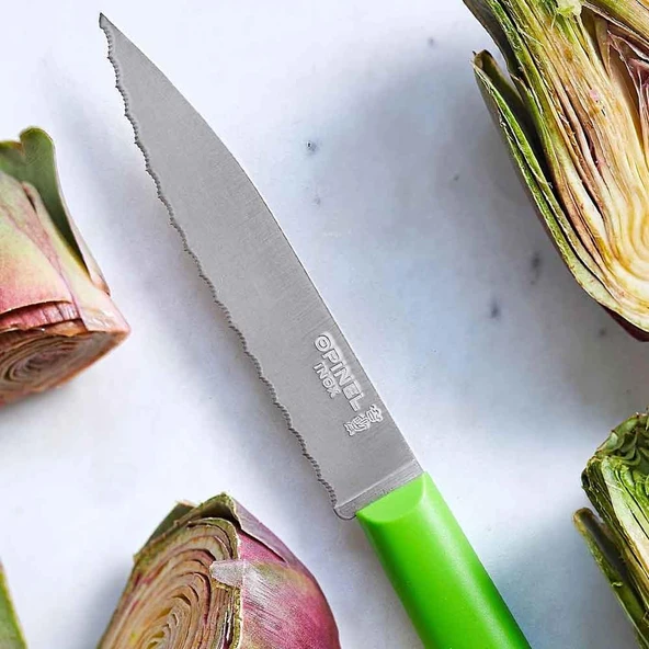 Opinel Essentiels Tırtıklı Soyma Bıçağı - 8