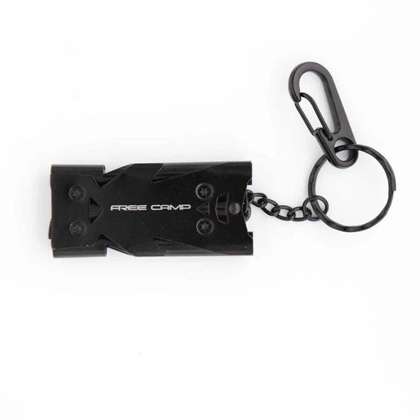 FreeCamp 3 Çıkışlı Bilyesiz Survival Düdük - 2