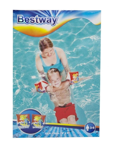 Bestway Turtle Armbands Figürlü Şişme Deniz Kolluk 23 x 15 cm - 4