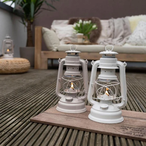 Feuerhand 276-WEISS Gazlı Fener Beyaz - 5