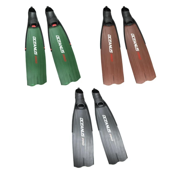 Oceanus Pro Plastic Fin Long Blade Değiştirilebilir Pala Palet  SİYAH 41-42 - Resim 5