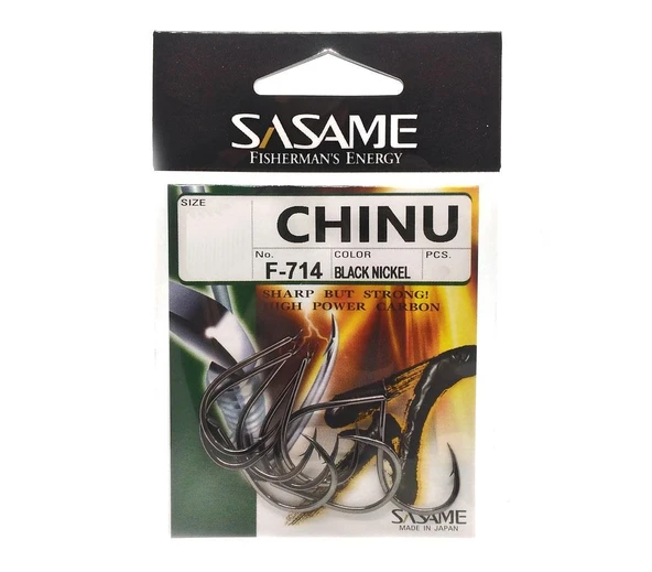 Sasame F-714 Chinu Black Nickel Olta İğnesi - 2
