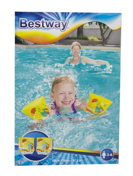 Bestway Turtle Armbands Figürlü Şişme Deniz Kolluk 23 x 15 cm - 7