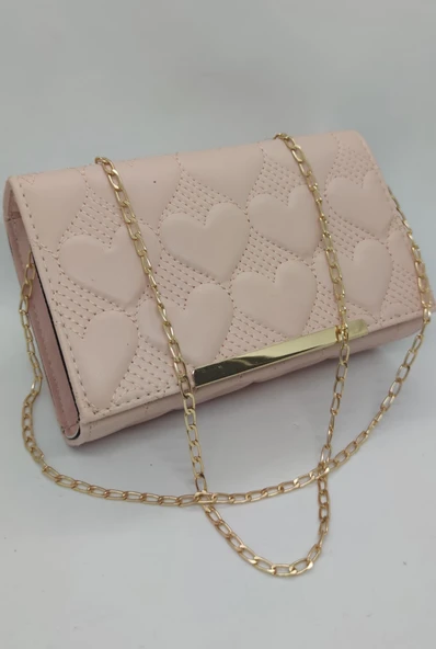 Kapitone Desenli Kalpli Askılı Kol Çantası ürün görseli