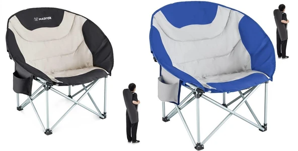 Madfox Moonchair Deluxe Katlanır Kamp Sandalyesi - 4