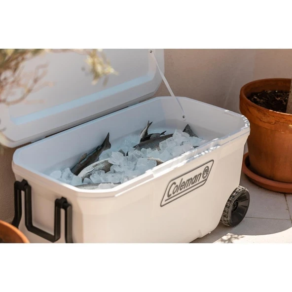 Coleman Xtreme Wheeled 100 QT Tekerlekli Soğutucu Marine Buzluk 94.6 Lt - 3