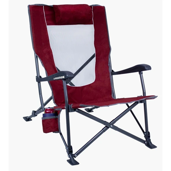 Gci Outdoor Low-Ride Recliner™ 3 Kademeli Katlanır Kamp Sandalyesi - 6