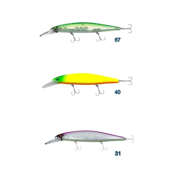 Kendo D Killer's Minnow Hamai 105F 105 mm 13.2 gr Floating Suni Yem - Resim 3