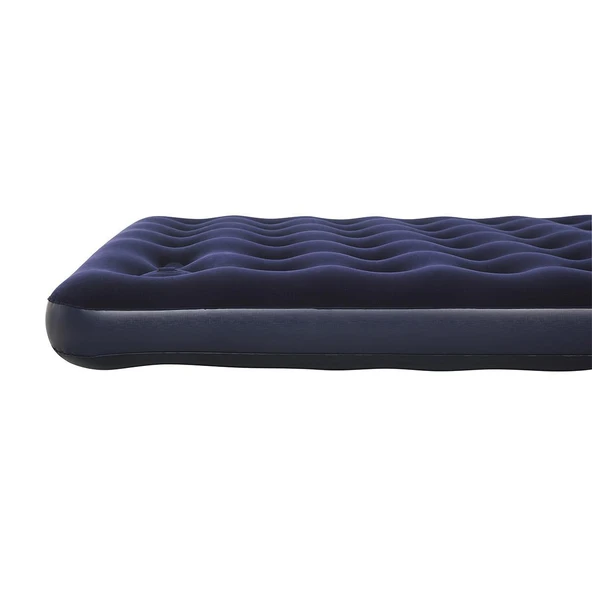 Bestway Pavillo Queen Flocked Air Bed Çift Kişilik Şişme Kamp Yatak Lacivert - 5