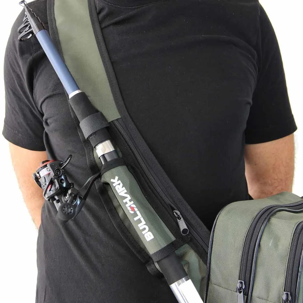 Bullshark Spin ve Lrf Çantası Kamış Takma Bantlı Haki - 6