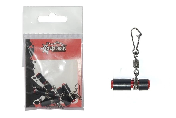 Captain Surf Atış Klipsi Tube Virbel 5'li Set - 3