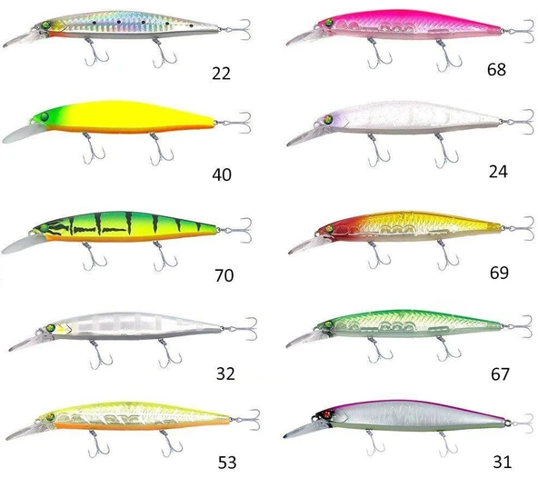 Kendo D Killer's Minnow Hamai 105F 105 mm 13.2 gr Floating Suni Yem - Resim 2