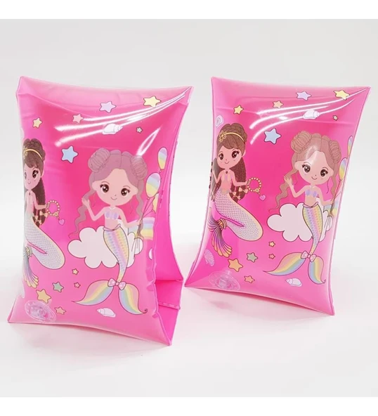 Bermuda Deniz Kızı Figürlü Şişme Deniz Kolluk 30*15cm - 3