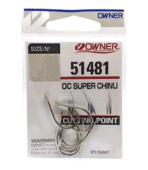 Owner 51481 Nikel Dövme Olta İğnesi ürün görseli