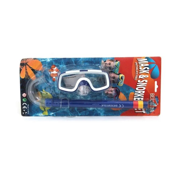 Bermuda Phthalate Free Maske Şnorkel Set - 3