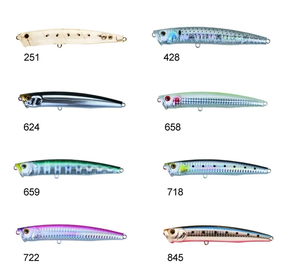 Zipbaits Skinny Pop Floating 130mm Su Üstü Popper 24gr Maket Balık - Resim 4