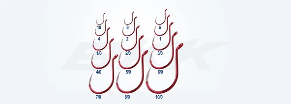 BKK Red Octopus Beak Olta İğnesi - 4