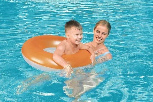 Bestway Neon Renk Şişme Simit 76 cm - 6