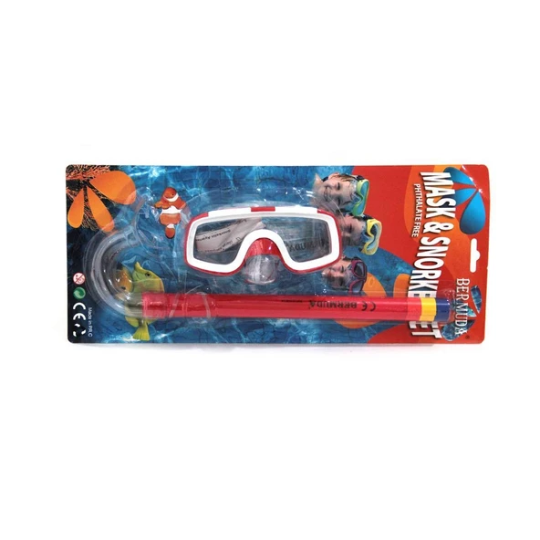 Bermuda Phthalate Free Maske Şnorkel Set - 2