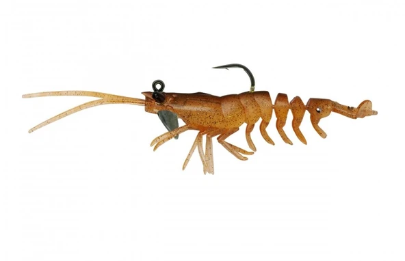 Savage Gear 3D Shrimp RTF 9 cm 7 gr Sinking Silikon Karides Yem (2 Adet) - 3