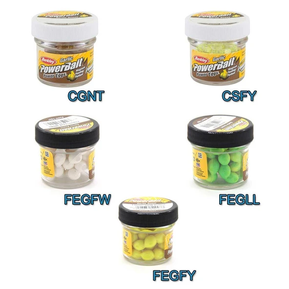 Berkley PowerBait Power Eggs Garlic Scent Floating Silikon Yem ürün görseli 1