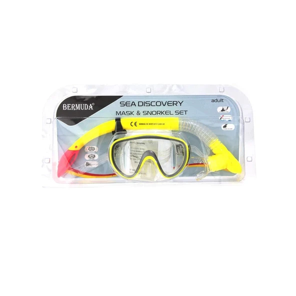Bermuda Olimpos Sea Discovery Maske Şnorkel Set - 4