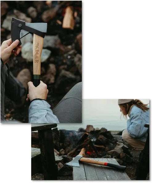 Adler Yankee 38 cm Balta | Kırmızı|Siyah - 8