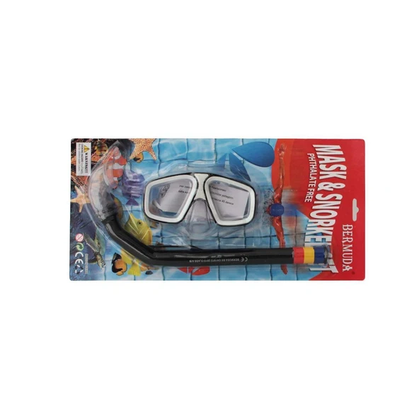 Bermuda Phthalate Free Maske Şnorkel Set - 4