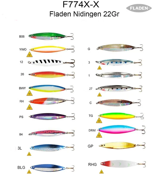Fladen Nidingen Lüfer Kaşık 22gr - 7
