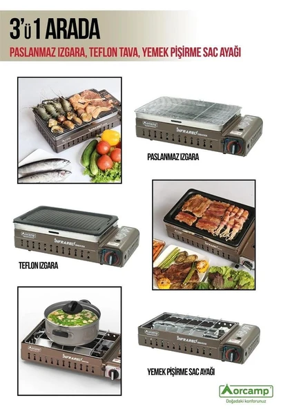 Orcamp Dumansız Izgara Ocak - 12