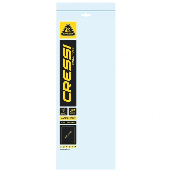 Cressi Mexico Dalış Şnorkeli  MAVİ - 2