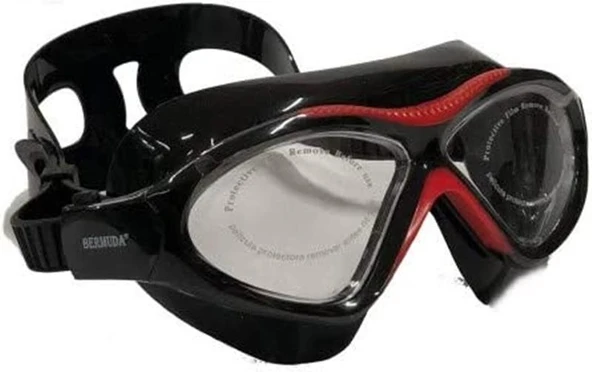 Bermuda Silikon Antifog Sörf Yüzücü Gözlüğü - 2