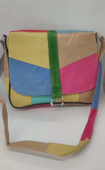 Hakiki Deri Kapitone Model Çapraz Çanta ürün görseli