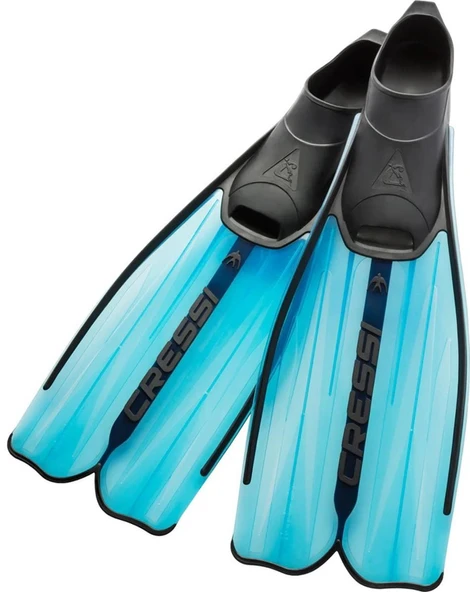 Cressi Rondinella Palet Maske Şnorkel Seti  Aquamarine 43-44 - 9