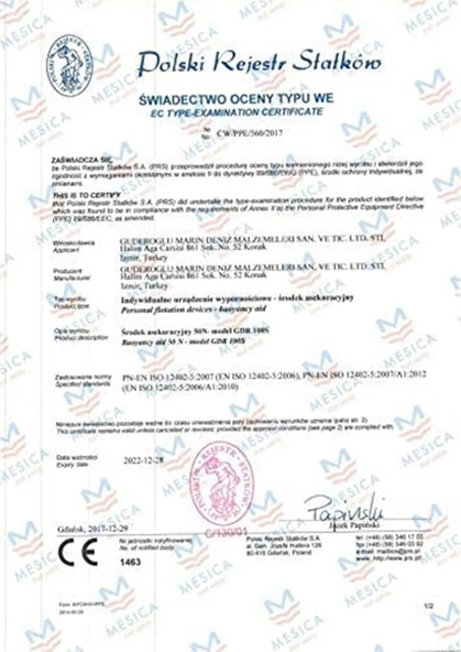 Mesica GDR-100S "Deep Blue" 50 Newton Yüzdürme Yardımcısı - 11