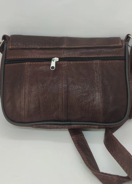 Deri Yumuşak Çapraz Çanta - Resim 4