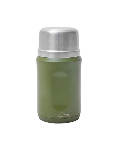 Campout Çift Katmanlı Yemek Termosu 600 ML - 12