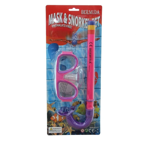 Bermuda Cobra Klasik Maske Şnorkel Set - 5