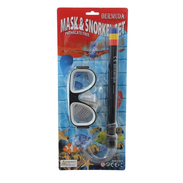 Bermuda Cobra Klasik Maske Şnorkel Set - 4
