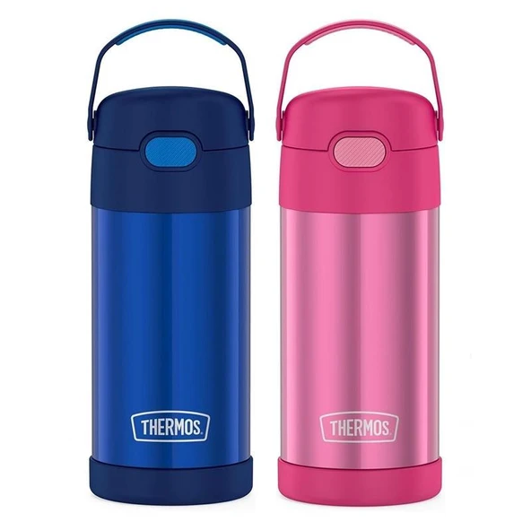 Thermos F401 Funtainer SS Çocuk Pipetli Termos 0,355 Lt